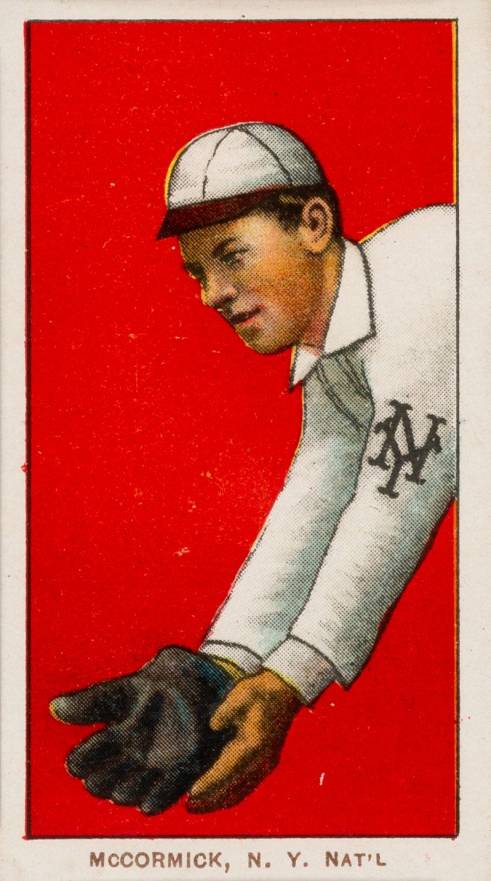 1909 White Borders Cycle 350 McCormick, N.Y. Nat'L #314 Baseball Card