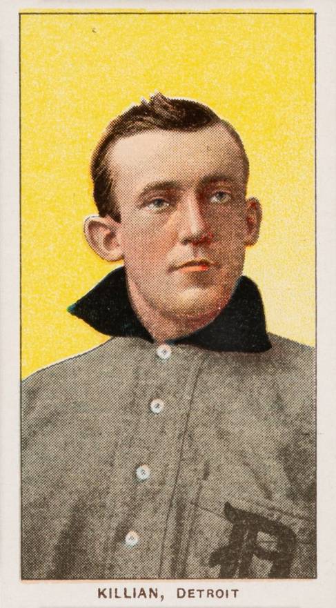 1909 White Borders Cycle 350 Killian, Detroit #252 Baseball Card
