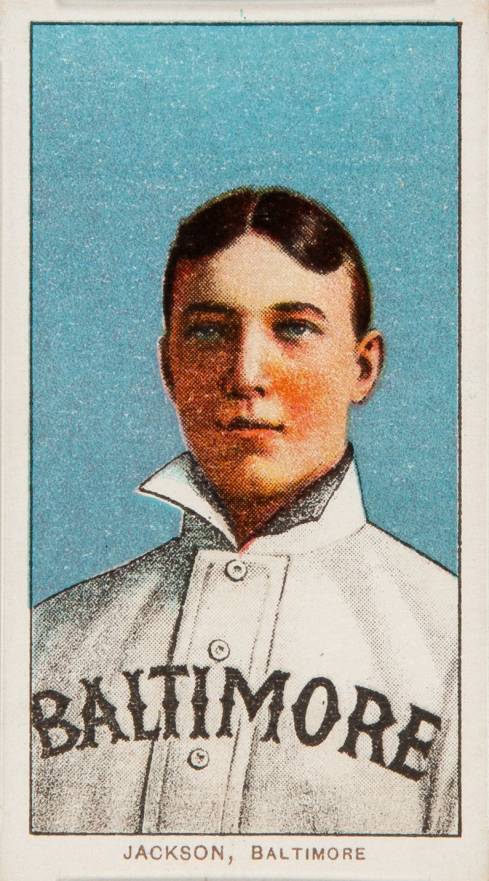 1909 White Borders Cycle 350 Jackson, Baltimore #231 Baseball Card