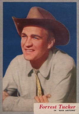 1953 Who-Z-at Star? Forrest Tucker #3 Non-Sports Card
