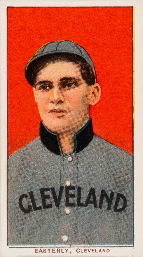 1909 White Borders Cycle 350 Easterly, Cleveland #158 Baseball Card