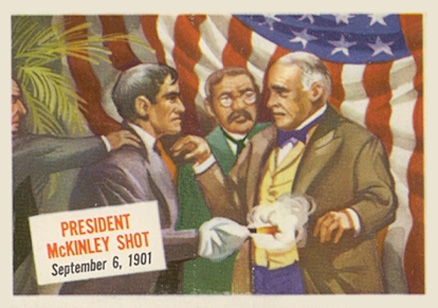 1954 Topps Scoop Pesident McKinley Shot #14 Non-Sports Card
