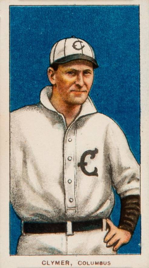 1909 White Borders Cycle 350 Clymer, Columbus #94 Baseball Card