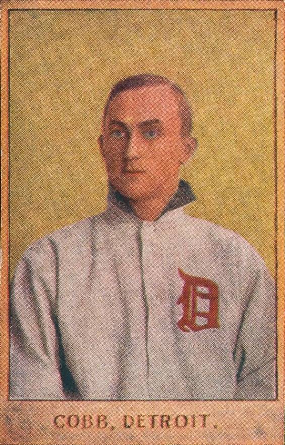 1910 Strip Card Cobb. Detroit. # Baseball Card