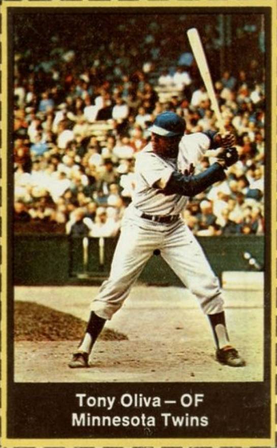 1969 Nabisco Team Flakes Tony Oliva # Baseball Card