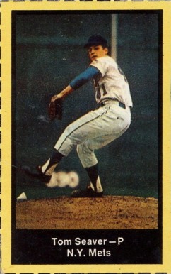1969 Nabisco Team Flakes Tom Seaver # Baseball Card