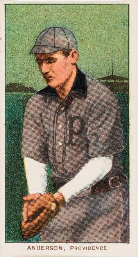 1909 White Borders Cycle 350 Anderson, Providence #10 Baseball Card