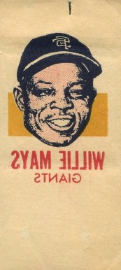1964 Topps Photo Tattoos Willie Mays # Baseball Card