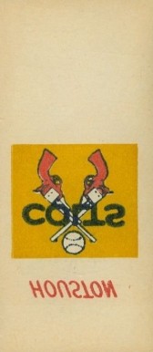 1964 Topps Photo Tattoos Houston Colts # Baseball Card