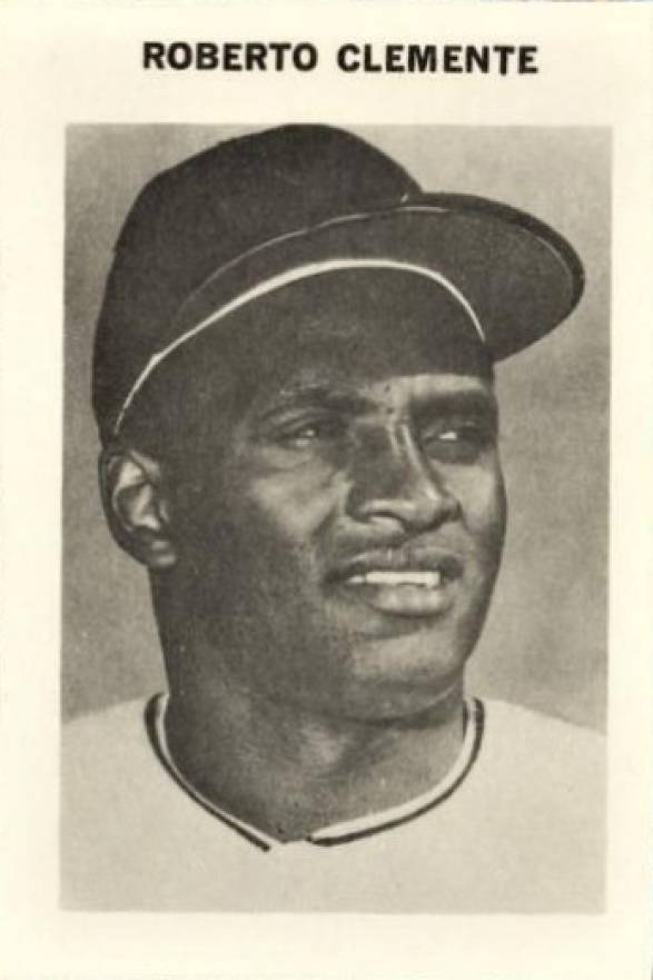 1972 Milton Bradley Roberto Clemente # Baseball Card
