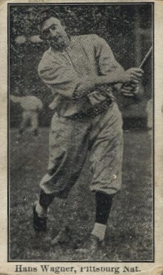 1915 Strip Card Hans Wagner # Baseball Card