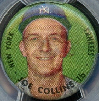 1956 Topps Pins Joe Collins # Baseball Card
