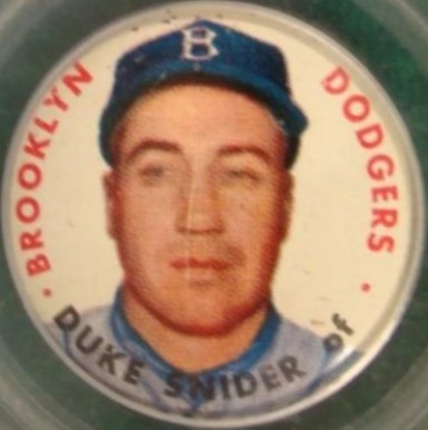 1956 Topps Pins Duke Snider #50 Baseball Card