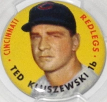 1956 Topps Pins Ted Kluszewski # Baseball Card