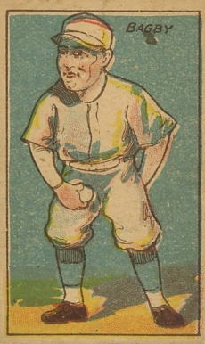 1916 Strip Card Big Head Jim Bagby # Baseball Card
