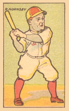 1916 Strip Card Big Head R. Hornsby # Baseball Card