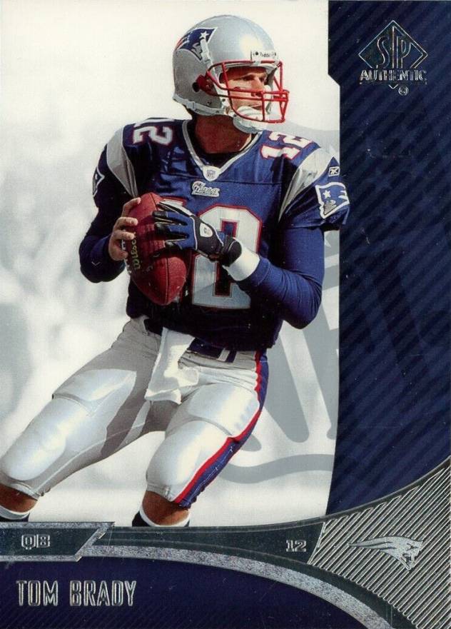 2006 SP Authentic Tom Brady #51 Football Card