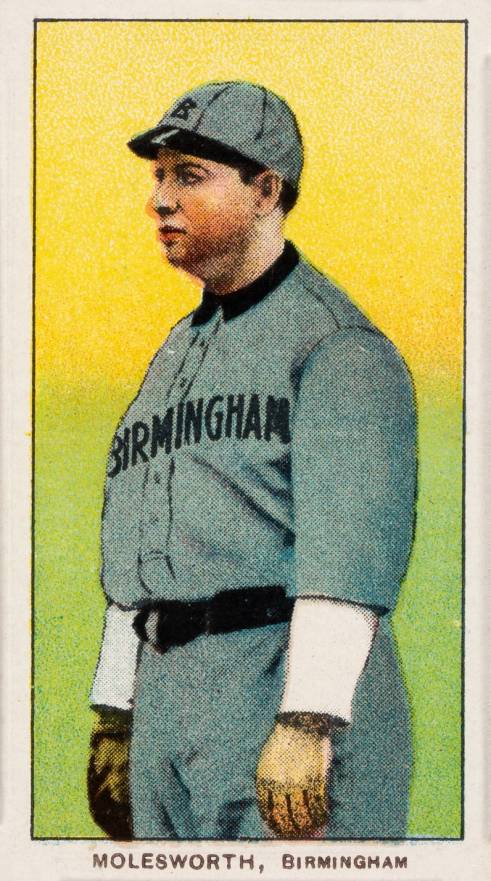 1909 White Borders Piedmont & Sweet Caporal Molesworth, Birmingham #341 Baseball Card