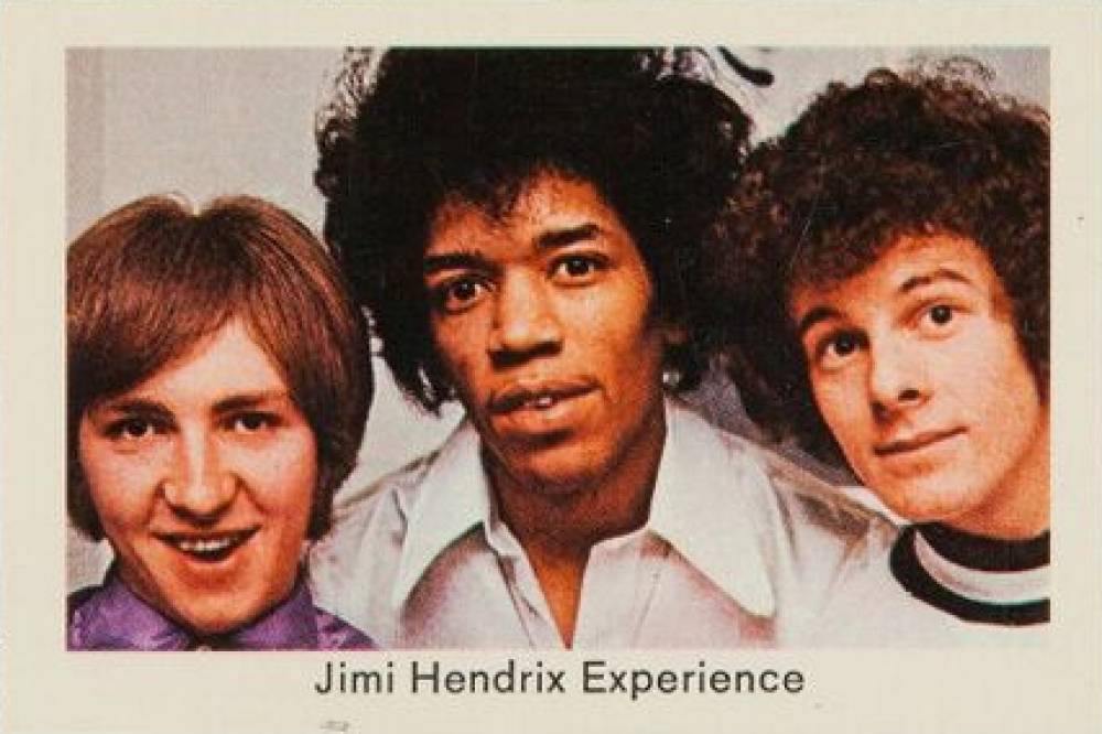 1968 Dutch Unnumbered Set 3 Group 3 Jimi Hendrix Experience # Non-Sports Card