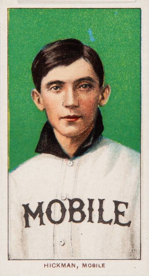 1909 White Borders Piedmont & Sweet Caporal Hickman, Mobile #212 Baseball Card