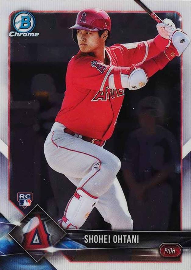 2018 Bowman Chrome Shohei Ohtani #1 Baseball Card