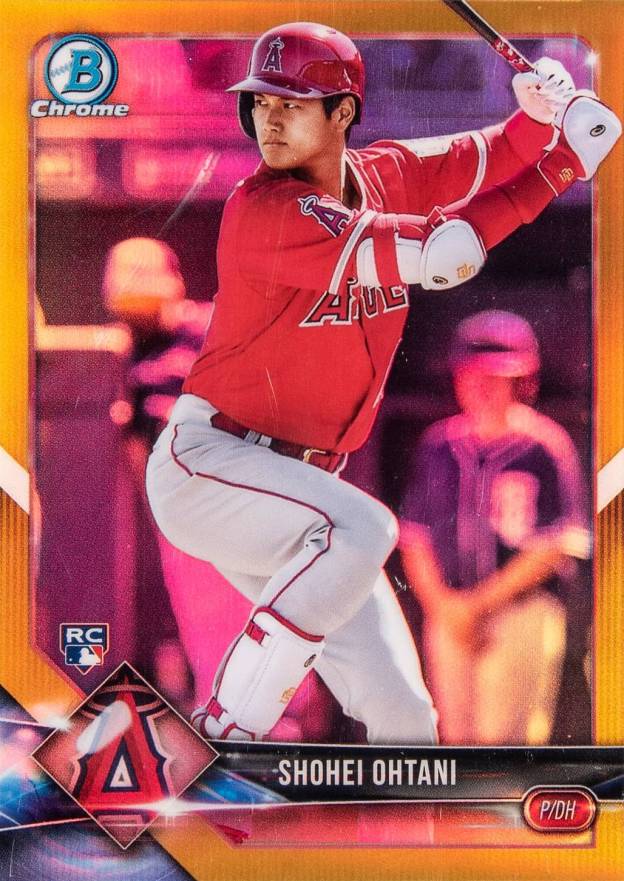 2018 Bowman Chrome Shohei Ohtani #1 Baseball Card