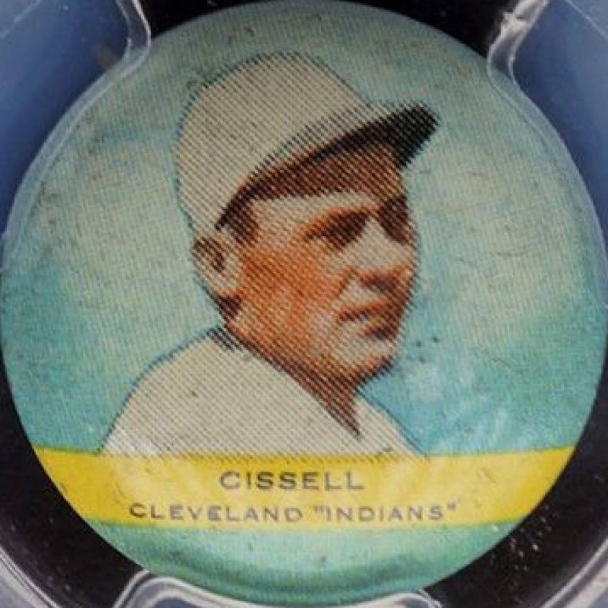 1932 Orbit Gum Pins Unnumbered Bill Cissell # Baseball Card