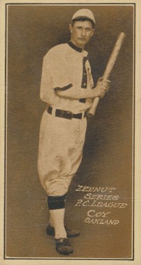 1911 Zeenut Pacific Coast League Coy # Baseball Card