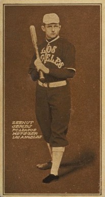 1911 Zeenut Pacific Coast League Metzger # Baseball Card