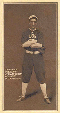 1911 Zeenut Pacific Coast League Moore # Baseball Card