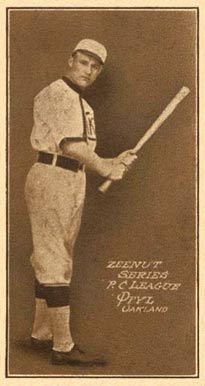 1911 Zeenut Pacific Coast League Pfyl # Baseball Card