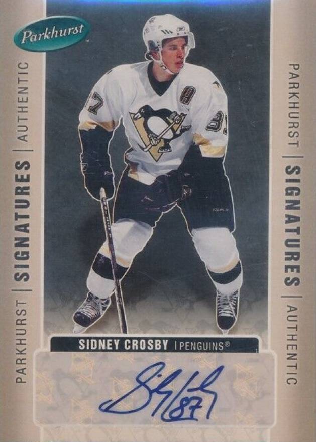 2005 Parkhurst Signatures Sidney Crosby #SC Hockey Card
