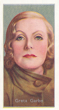 1936 Carreras Ltd. Film Stars By Florence Desmond Greta Garbo #35 Soccer Card