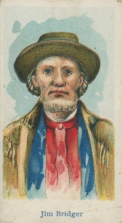 1910 American Caramel Wild West Caramel Jim Bridger # Non-Sports Card