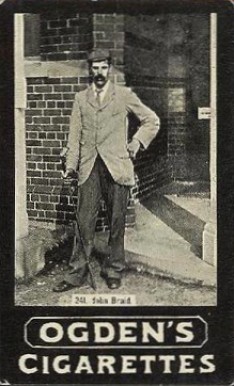 1902 Ogden's Ltd. Tabs General Interest Series F John Braid #241 Other Sports Card