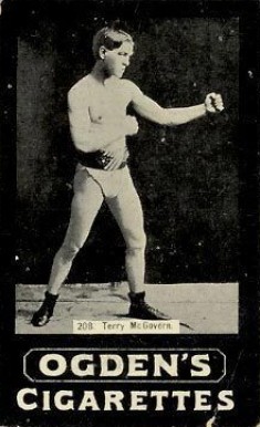 1902 Ogden's Ltd. Tabs General Interest Series F Terry McGovern #208 Other Sports Card