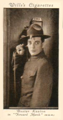 1931 W.D. & H.O. Wills Cinema Stars-3rd Series Buster Keaton #15 Non-Sports Card