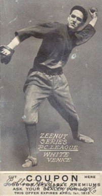 1914 Zeenut White # Baseball Card