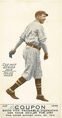 1915 Zeenut  Price # Baseball Card