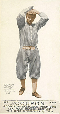 1915 Zeenut  Scoggins # Baseball Card