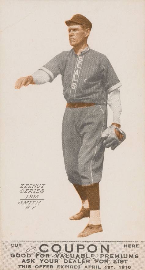 1915 Zeenut  Charlie Smith # Baseball Card