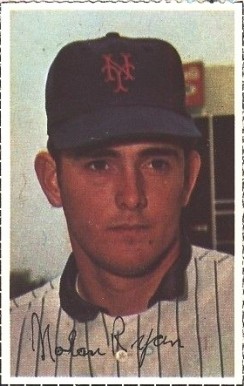 1971 Dell Today's Team Stamps Nolan Ryan # Baseball Card