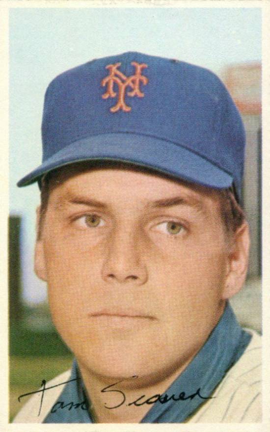 1971 Dell Today's Team Stamps Tom Seaver # Baseball Card