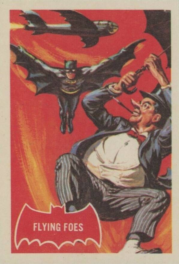 1966  A & BC Batman Series A  Fying foes #31a Non-Sports Card