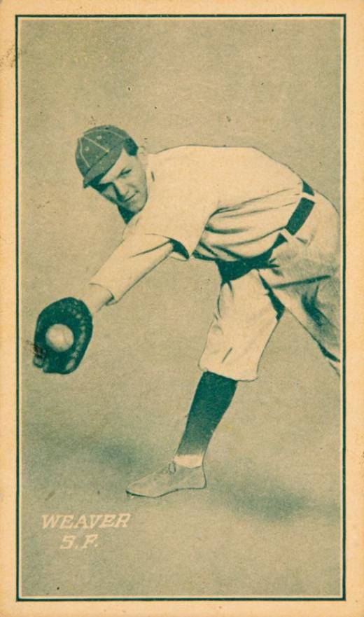 1911 Pacific Coast Biscuit Weaver # Baseball Card
