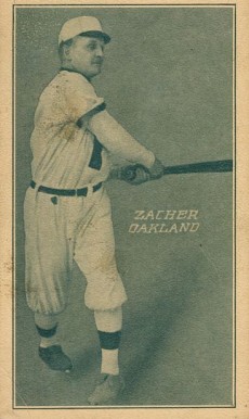 1911 Pacific Coast Biscuit Zacher # Baseball Card