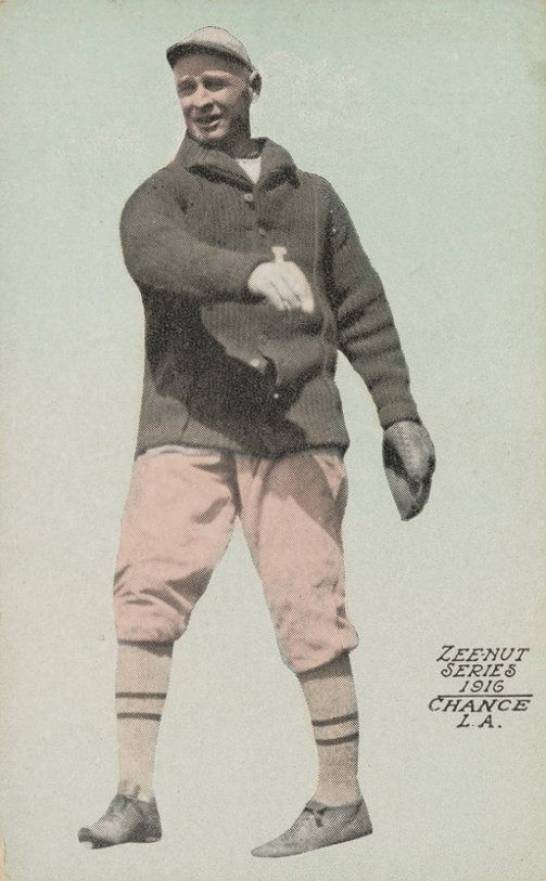 1916 Zeenut Chance # Baseball Card