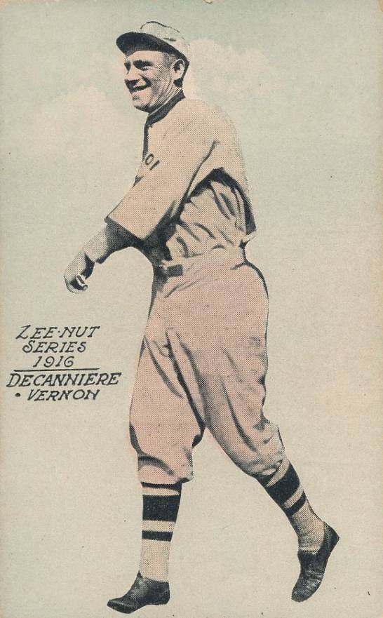 1916 Zeenut Decanniere # Baseball Card