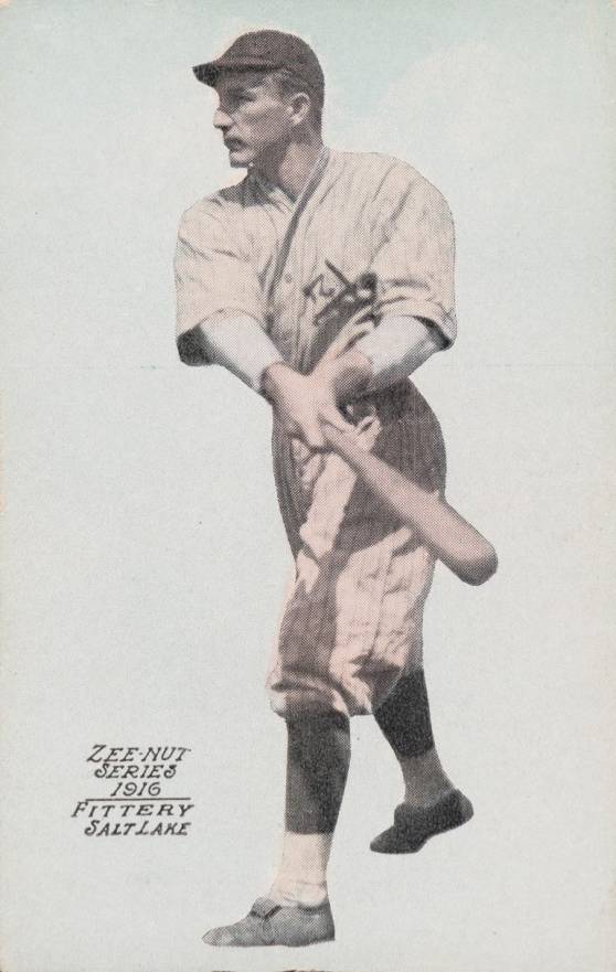 1916 Zeenut Fittery # Baseball Card