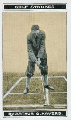 1923 B. Morris & Sons Golf Stoke Series Stance for Slice #7 Other Sports Card